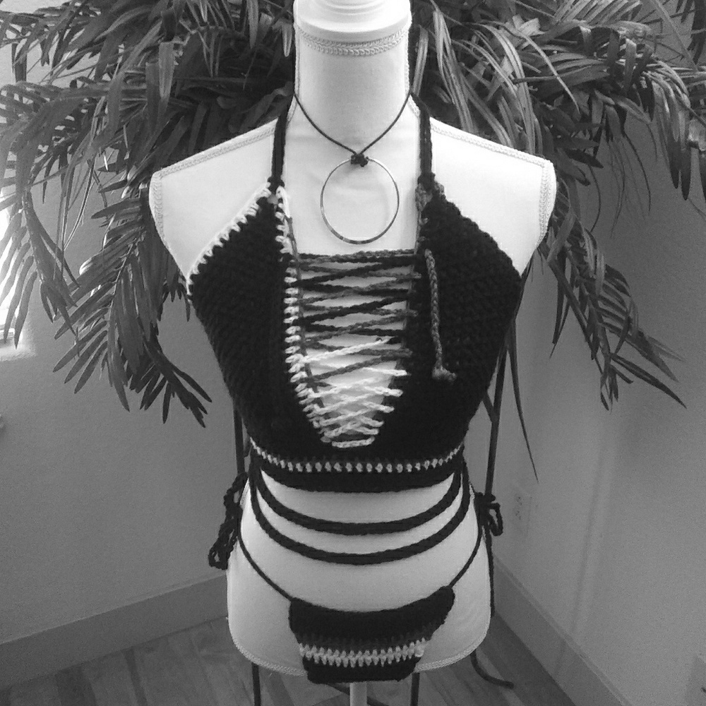 Crop top bikini